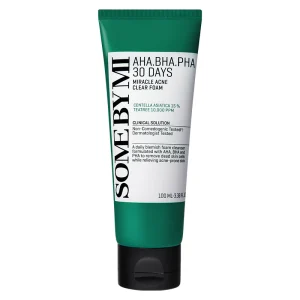 SOME BY MI AHA BHA PHA 30 Days Miracle Acne Clear Foam 150g